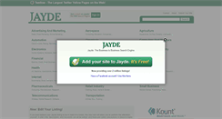 Desktop Screenshot of jayde.com